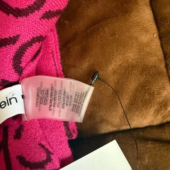 Calvin Klein Scarf Woman Pink - Picture 4 of 5